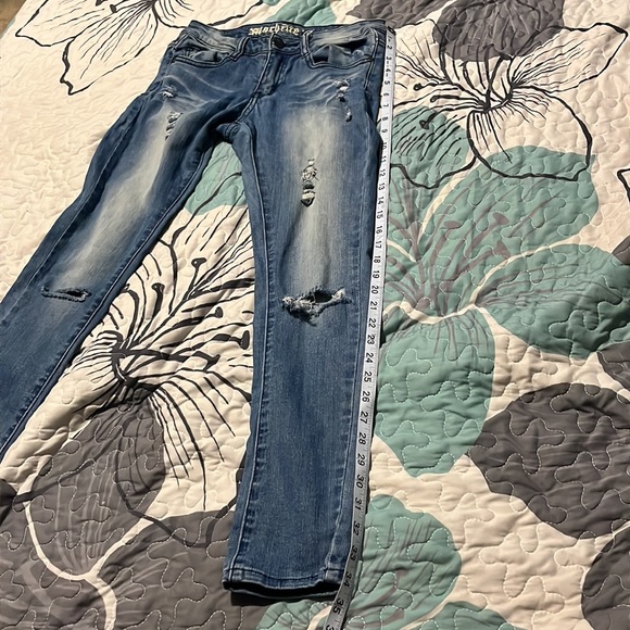 COPY - • Machine Pour Neuf Mode Blue Skinny Jeans - Picture 16 of 16